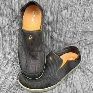 Olukai Nohea Mesh men's slip on all weather shoes 10188-4242 US Size 10